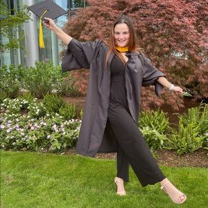 Kaileigh black jumpsuit, worn once